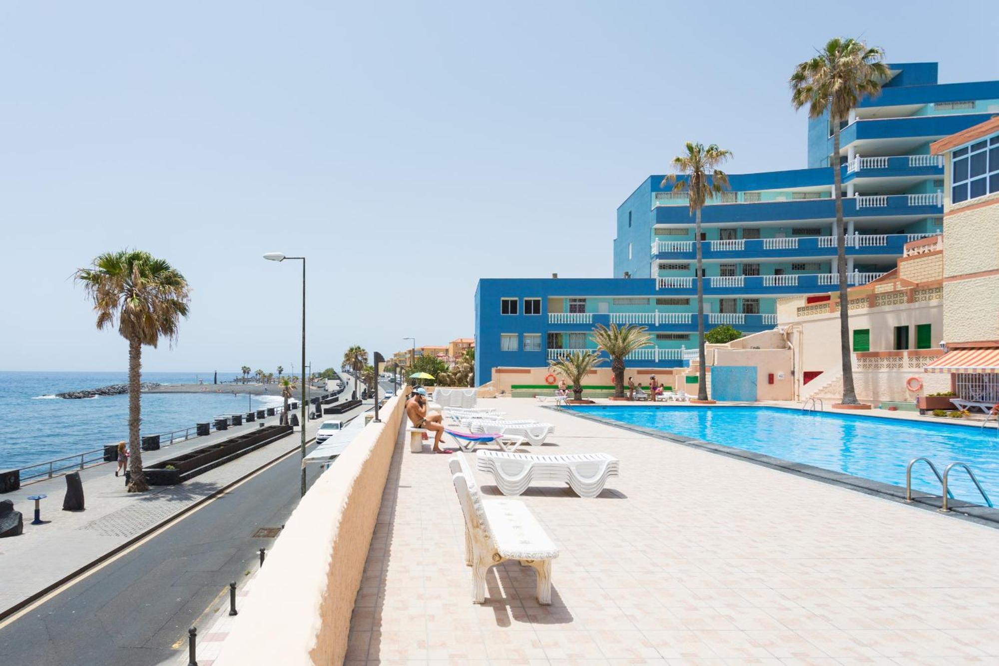 Frontline Duplex Las Arenitas With Pool Candelaria Exterior foto
